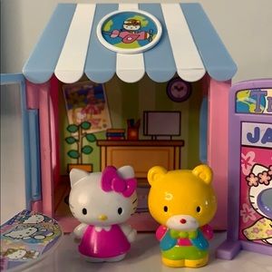 3/$25 😍 Hello Kitty Tiny Village Travel Shop